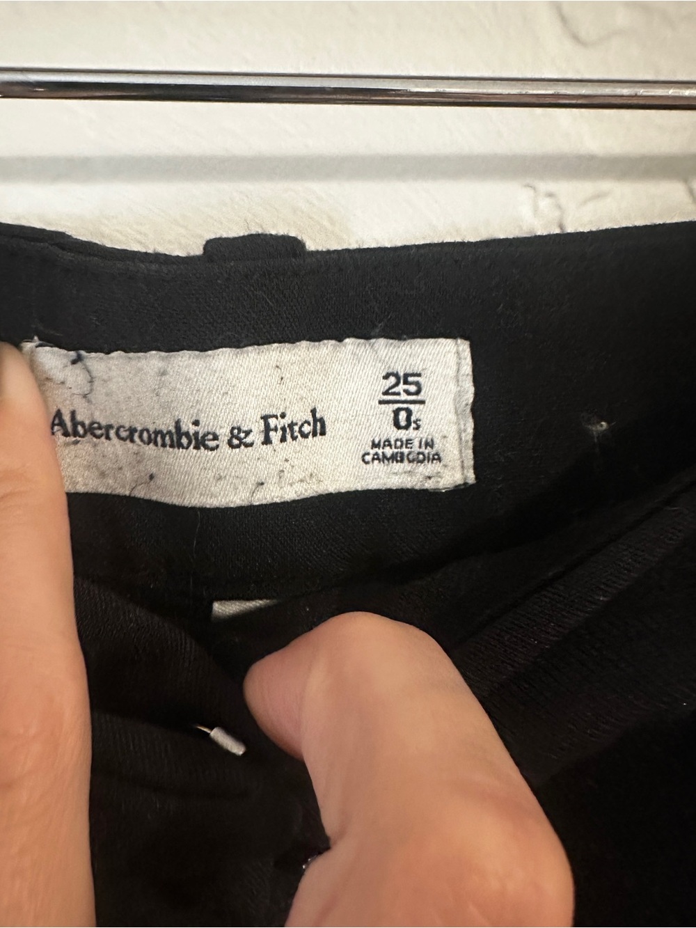 Abercrombie & Fitch Curve Love Black Wide-Leg Trousers - Picture 3 of 5
